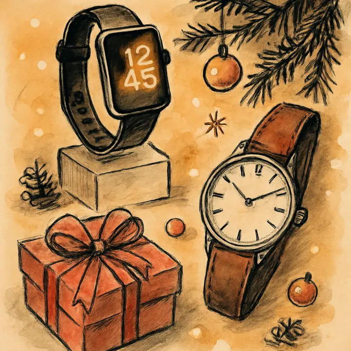 Smartwatch czy zegarek klasyczny na prezent świąteczny?