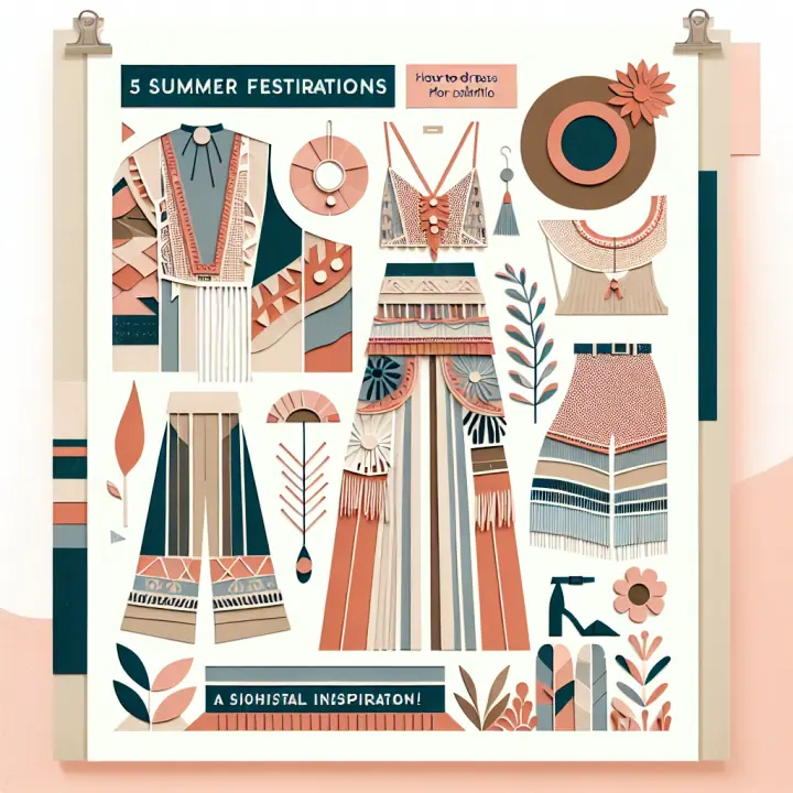 Jak ubrać się na letni festiwal? 5 boho inspiracji!